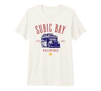 Subic Bay Philippines Estd 1885 Vintage Style Design Premium T-Shirt