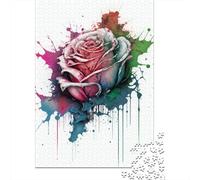 Subject_name> Puzzle Jigsaws 1000 Pieces for Adults Wood Educational Game Challenge Toy 1000pcs (38x26cm)
