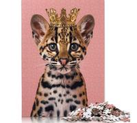 Subject_name> Puzzle Jigsaws 500 Pieces for Adults Wood Educational Game Challenge Toy 500pcs (52x38cm)