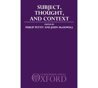 Subject, Thought, And Context