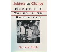 Subject to Change by Deirdre Boyle 9780195110548 NEW