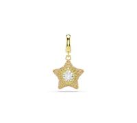 Sublima Charm Round Cut Star Yellow 18K Gold Finish