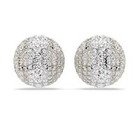 Sublima Clip Earrings - female - Swarovski - Earrings - White - ONE SIZE - Accessories ONE SIZE