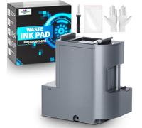 Sublimaker Waste Ink Pad Replacement with Reset Software Compatible Replacement for E Pson ET-2850 ET-2760 ET-2750 ET-2700 ET2850 ET2760 ET2750 ET2700 2850 Printer, Maintenance Box with Reset Software