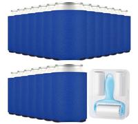 Sublimation Blanks Can Coolers, 20 Beer Can Cooler Sleeves, Collapsible Insulated Reusable Soda Cover Drink Coolies Beer Sleeves for DIY Weddings Party Favors