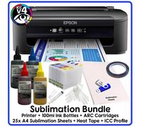 Sublimation Bundle: Epson WF-2110 Printer (Various Bundle Options)