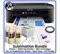 Sublimation Bundle: Epson WF-2110 Printer (Various Bundle Options)