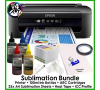 Sublimation Bundle: Epson WF-2110 Printer (Various Bundle Options)