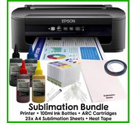 Sublimation Bundle: Epson WF-2110 Printer (Various Bundle Options)