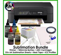Sublimation Bundle: Epson XP-2200 All-in-1 (Various Bundle Options)