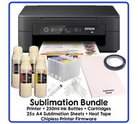 Sublimation Bundle: Epson XP-2200 All-in-1 (Various Bundle Options)