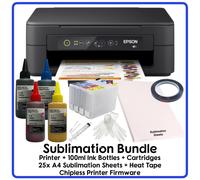 Sublimation Bundle: Epson XP-2200 All-in-1 (Various Bundle Options)