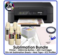 Sublimation Bundle: Epson XP-2200 All-in-1 (Various Bundle Options)