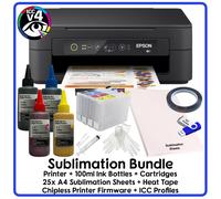 Sublimation Bundle: Epson XP-2200 All-in-1 (Various Bundle Options)