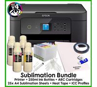 Sublimation Bundle: Epson XP-3200 All-in-1 (Various Bundle Options)