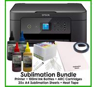Sublimation Bundle: Epson XP-3200 All-in-1 (Various Bundle Options)