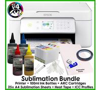 Sublimation Bundle: Epson XP-4205 All-in-1 (Various Bundle Options)