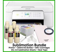 Sublimation Bundle: Epson XP-4205 All-in-1 (Various Bundle Options)