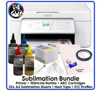 Sublimation Bundle: Epson XP-4205 All-in-1 (Various Bundle Options)
