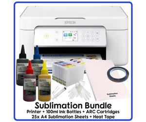 Sublimation Bundle: Epson XP-4205 All-in-1 (Various Bundle Options)