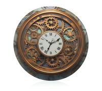 Sublimation Glass Cutting Board for Kitchen Rusty Steampunk Clock Cutting Boards for Countertop Cutting And Serving Boards Heat Resistant, Shatter Resistant Chopping Board 8" X 8"
