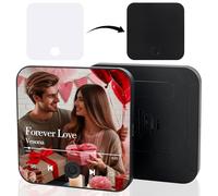 Sublimation Music Fridge Magnet Blank-Personalized Music Fridge Magnets,Print Any Photo You Like,Home Decor Gifts Can Play Music for Couples and Music Lovers