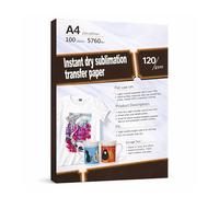 Sublimation Paper 8.5 x 11 Inch, 120gsm, Fast Dry Heat Transfer Paper for Inkjet Printers, High Transfer Rate for T-Shirts, Tumblers, Mugs and More