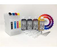 Sublimation Refillable Ink Cartridge Conversion Pack Compatible with RICOH