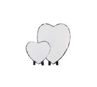 Sublimation Rock Slate Blank Printable 13x13.5cm Small Heart for Personalised Photo Photograph Printing SH20 Gloss - 10 Pack