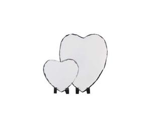 Sublimation Rock Slate Blank Printable 13x13.5cm Small Heart for Personalised Photo Photograph Printing SH20 Gloss - 10 Pack