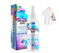 Sublimation Spray for Cotton 100 ml Bright Fabric Spray Adhesive for All Including Polyester Carton Tote Bag Pillows Waterproof Quick Drying Brighter & More Vibrant Colors