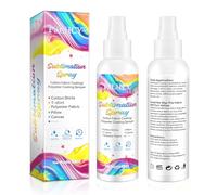 Sublimation Spray for Cotton Shirts, 120ML Sublimation Coating Spray for T-Shirts, Canvas, Polyester Fabric, Waterproof Quick Drying, Super Adhesion, High Gloss