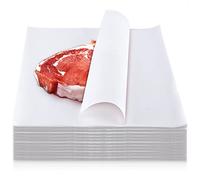 Sublimation White Butcher Paper Disposable Butcher Paper Sheets Square Meat Sheet Precut Butcher Paper No Wax Butcher Paper for Wrapping Meat, Heat Press, Art Project(150 Pieces,12 x 12 Inches)