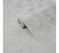 Sublime Pale Gold Hedgerow Smooth Wallpaper