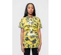 Sublime Praying Skeleton Dip Dye T Shirt In Yellow Yellow M