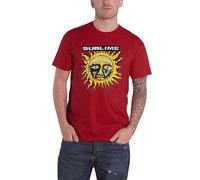 Sublime T Shirt GRN 40 Oz Band Logo Official Unisex Red XL