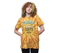 Sublime T Shirt Sun Face Band Logo Official Unisex Tie Dye Orange L