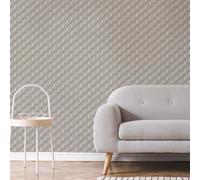 Sublime Vintage Geometrics Neutral Geometric Wallpaper