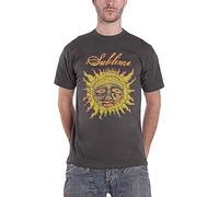 Sublime Yellow Sun T-Shirt Grey XL