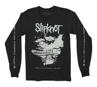 Subliminal Verses Back Print Long-Sleeved T-Shirt Slipknot Black S
