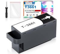 SubliPlus+ T3661 T366100 Ink Maintenance Box Replacement to Epson T3661 Maintenance Box, Compatible for Epson XP-6105 XP-8700 XP-8500 XP-15000 XP-970 XP-6100 XP-8600 XP-6000 XP-6005 XP-8605 Printers