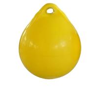 SUBLXPoten Boat Bumpers Ball Boat Fender Ball Dock Bumper Marine Mooring Buoy UV Protection Round Anchor Buoy For Small Boat Yacht Boat Dock Sailboats(Yellow)