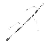 SUBLXPoten Fishing Bait Cage Holder Fishing Hook Artificial Lure Bait Cage Set Fishing Feeder Baitholder 15g-40g(35g)