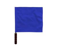 SUBLXPoten Football Referee Flags 32x36cm Soccer Football Referee Flag Fair Play Sports Football Flag(Blue)