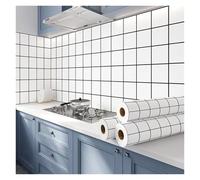 SUBLXPoten Kitchen Worktop Wrap 80CM Kitchen Oil-Proof Sticker Resistance Waterproof Self-Adhesive Wall Stickers Decor Wallpaper(R-19,60CM X 10M)