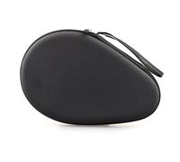 SUBLXPoten Table Tennis Bat Cover Table Tennis Bag Cover Paddle Bags Waterproof 28x18x4cm Pong Racket Case Box Sports Accessories(Black)