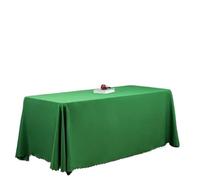 SUBLXPoten Tablecloth with Pleated Skirt Conference Banquet Table Cover Wedding Colourful Rectangle Hotel Decoration Birthday Party(Color 22,160x180 cm)