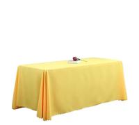 SUBLXPoten Tablecloth with Pleated Skirt Conference Banquet Table Cover Wedding Colourful Rectangle Hotel Decoration Birthday Party(Color 7,180x260 cm)