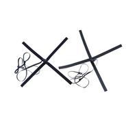 SUBLXPoten Volleyball Spike Trainer Volleyball Training Bands Adjustable Elasticated Return Jumping in Place Practice Aids Buckling Skills