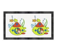 'Submarine Boy' Pet Feeding Mat (PM00027556)